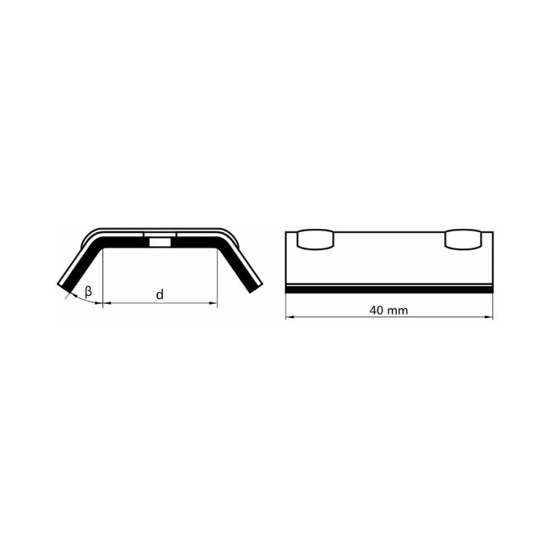 ALUMINIJSKI EPDM SEDLASTI PODLOŠCI - Slika 2